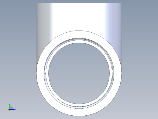 CPVC管件04-Sch80_Tee_FPTxFPTxFPT_9805-025_2.5in左视缩略图