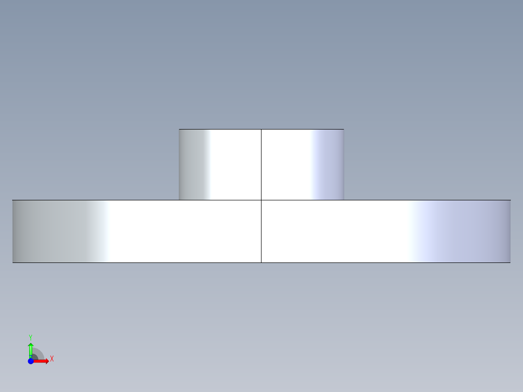 CPVC管件24-Sch80_Flange One-Piece_FPT_9852-005_0.5in前视图