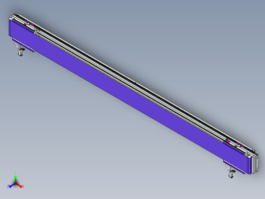 威洛博VL系列直线电机模组-2VL14S3-S1850正等轴测缩略图