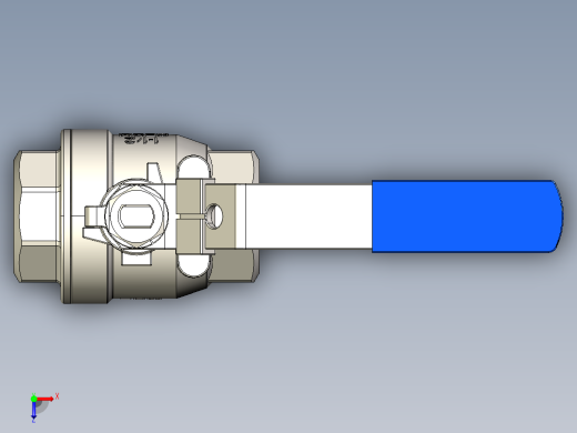 阀门模型-__________DN40俯视缩略图