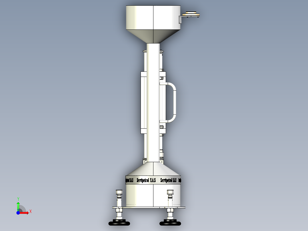 SERAFIN DE COMBUSTIBLE - 容积计前视图