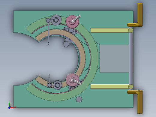 自动包树机建模前视缩略图