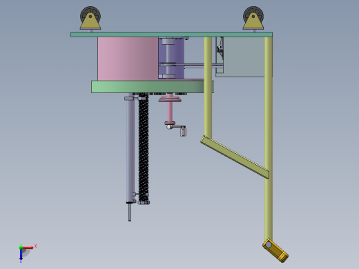 自动包树机建模俯视缩略图