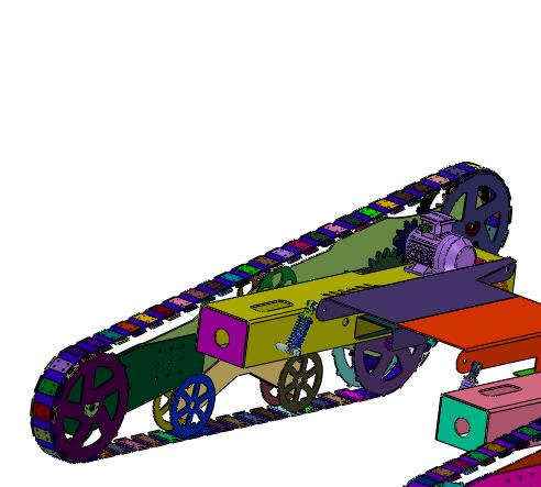 小型山地果园车履带驱动盘
