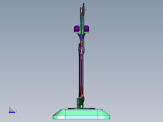 多轴皮带传动机械手左视缩略图