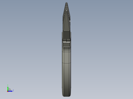 普通尖嘴钳左视缩略图