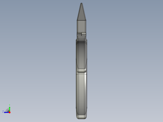 普通尖嘴钳右视缩略图