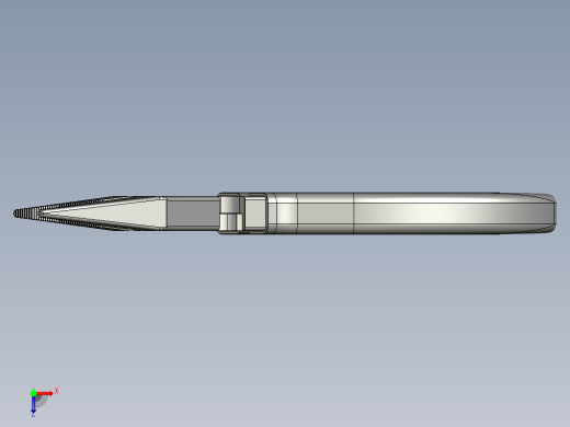 普通尖嘴钳俯视缩略图