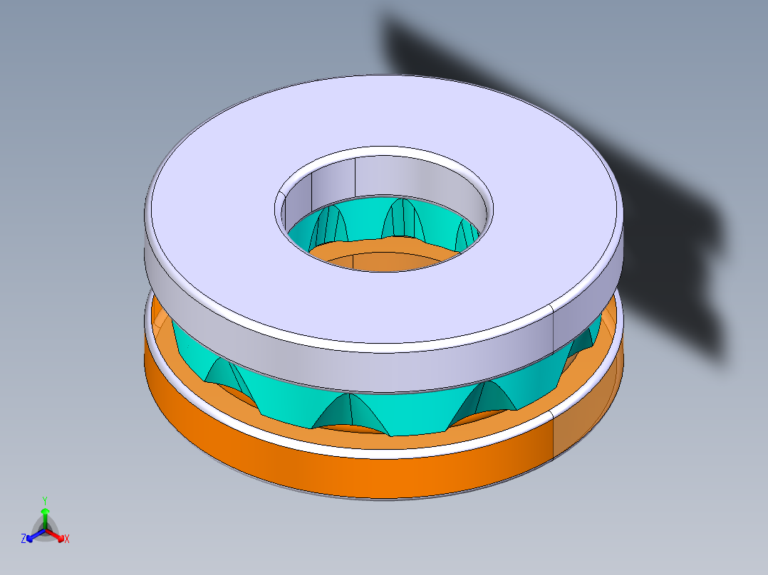 平面推力球轴承51406