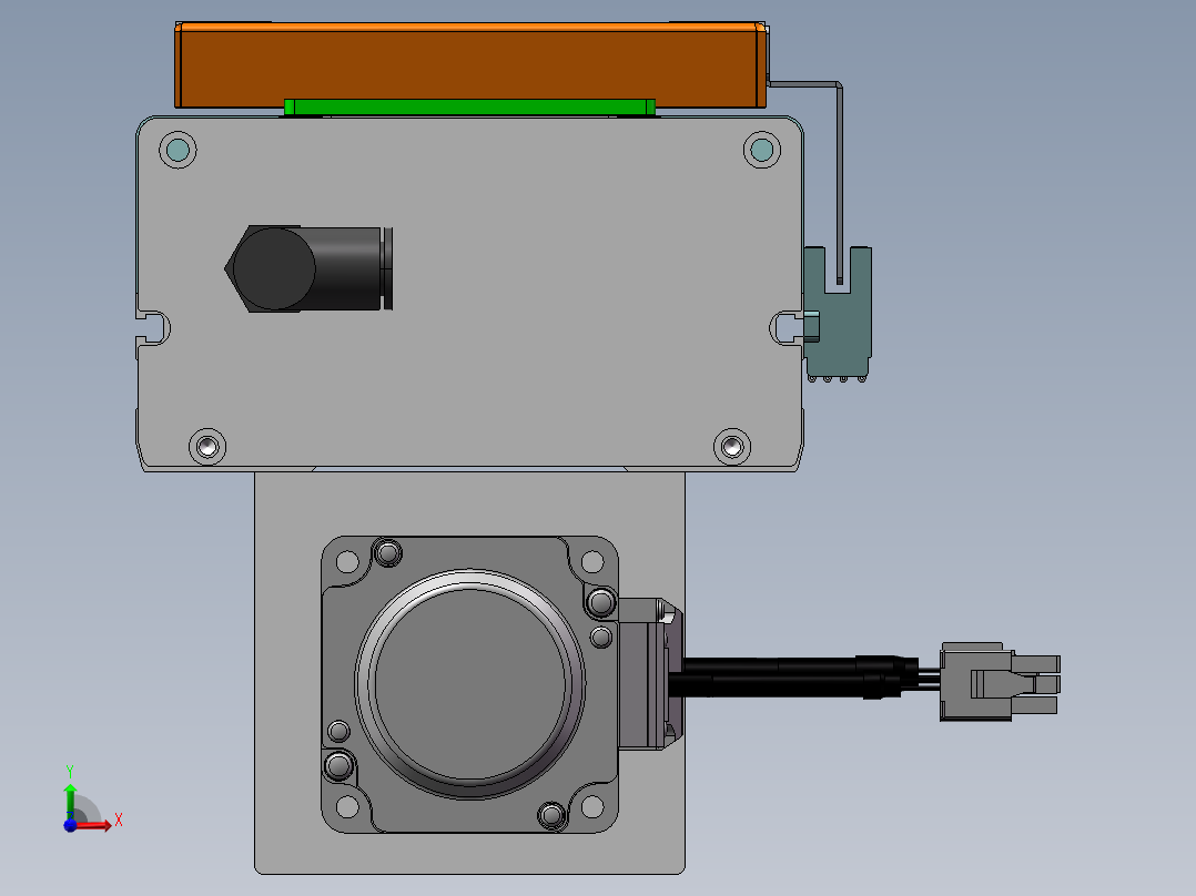 MCH丝杆全封闭MCH14-BM-200W前视图