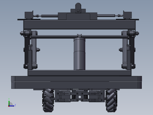 AGV+剪式升降台左视缩略图
