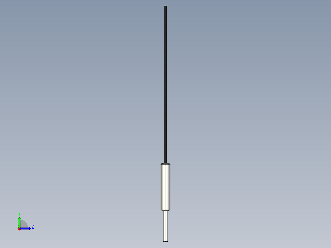 侧视光纤_漫反射型FR-F311-I左视图