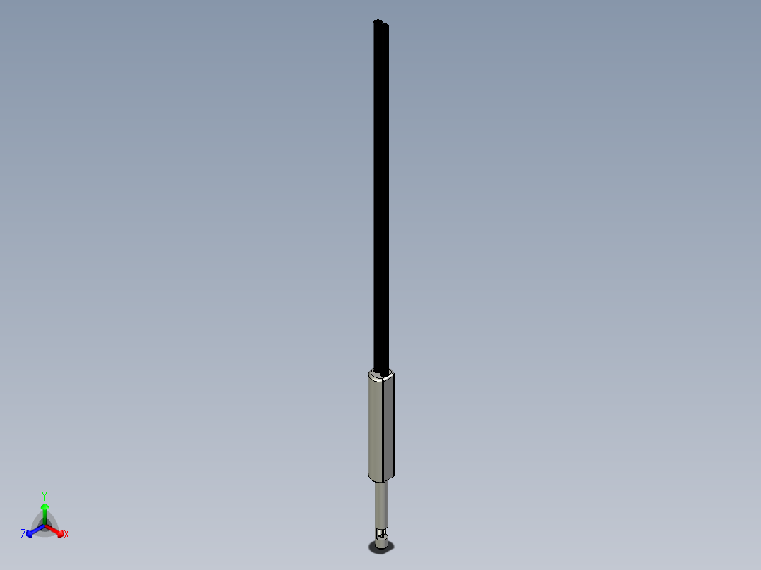 侧视光纤_漫反射型FR-F311-I正等轴测图