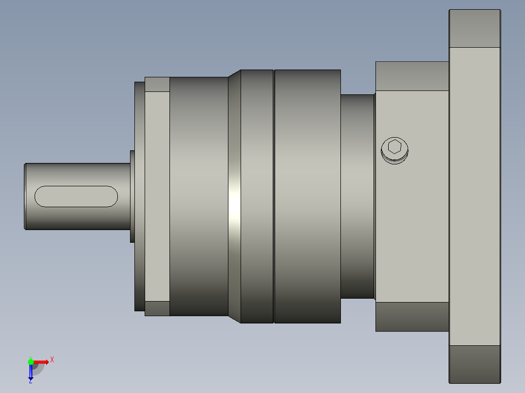 斜齿PHL115-L1 35-114.3-200-M12 CZ32.STEP俯视图