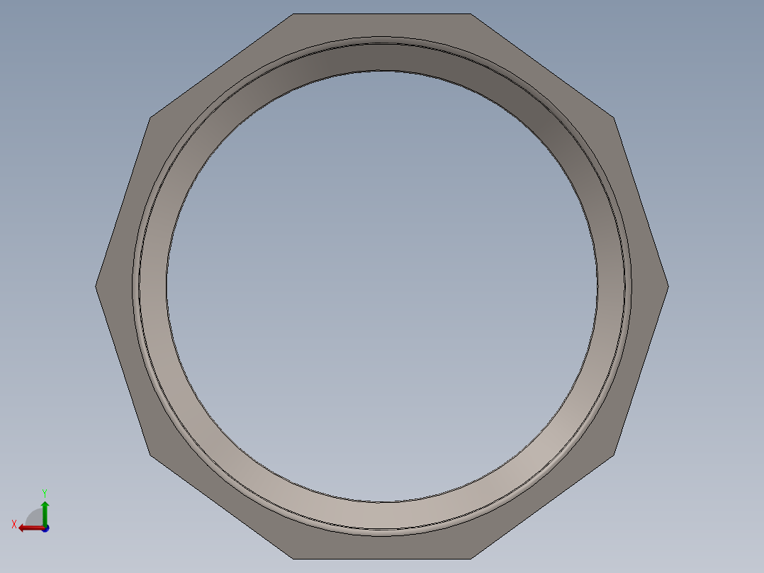 管件接头、螺纹接头、三通(28)后视图