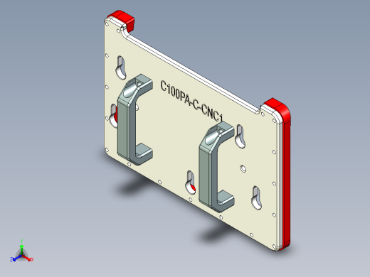 C100PA-C-笔记本CNC工装夹具三维模型CNC1-122正等轴测缩略图