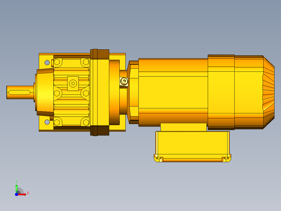 青核桃去皮机前视图