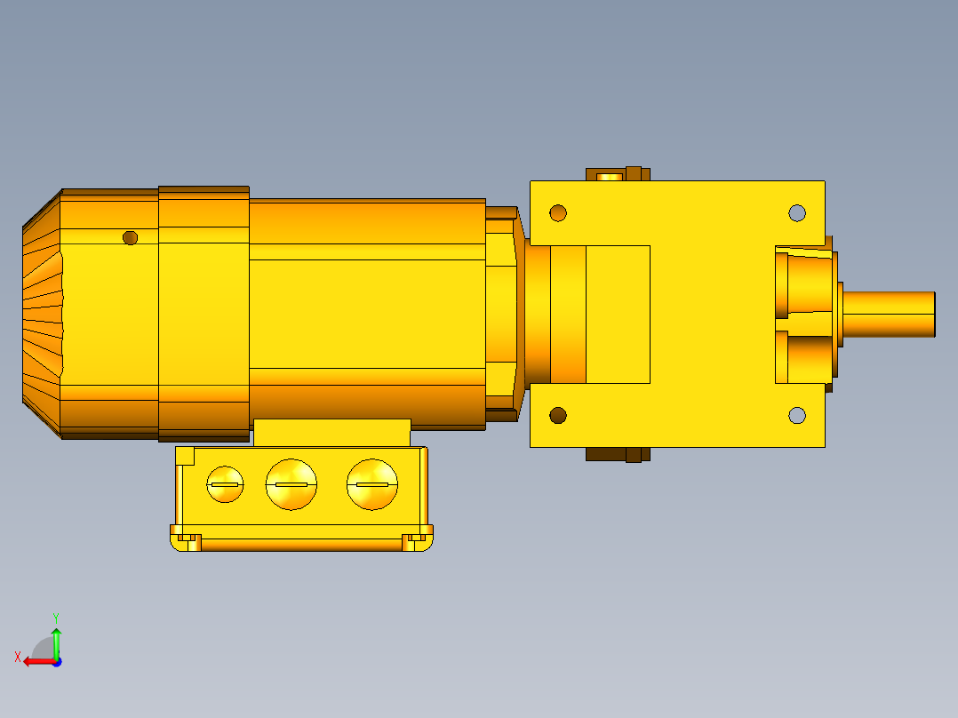 青核桃去皮机后视图