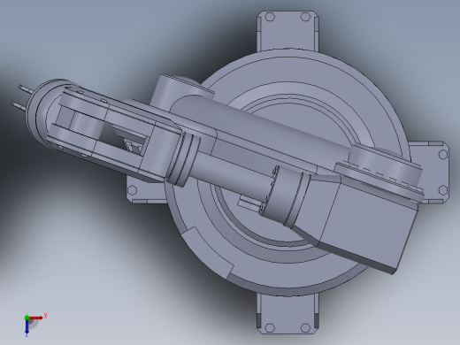 机械臂俯视缩略图