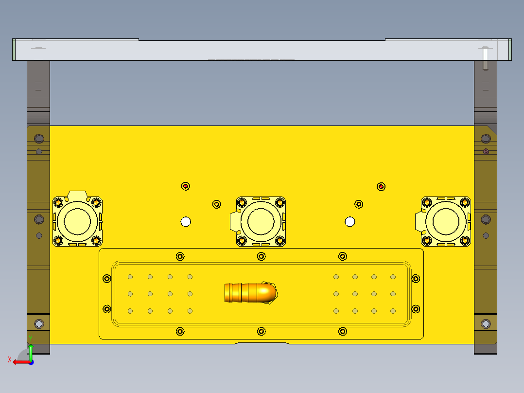 UX563-C-笔记本CNC工装夹具三维模型CNC4-190321后视图