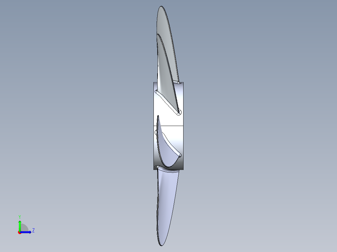 螺旋桨(116)左视图