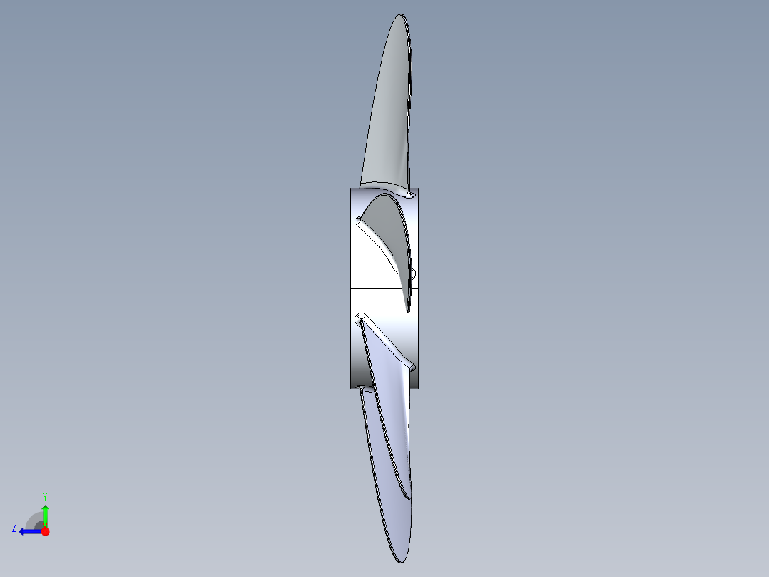 螺旋桨(116)右视图
