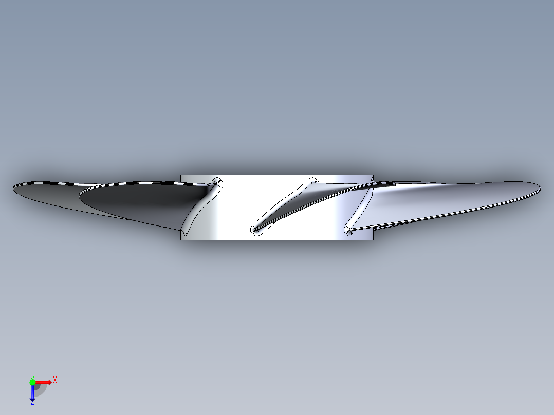 螺旋桨(116)俯视图