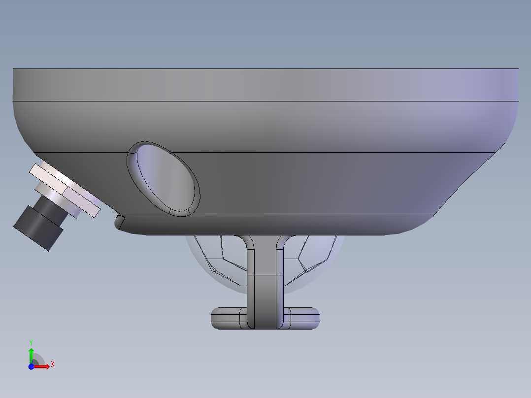 传感器(36)前视图