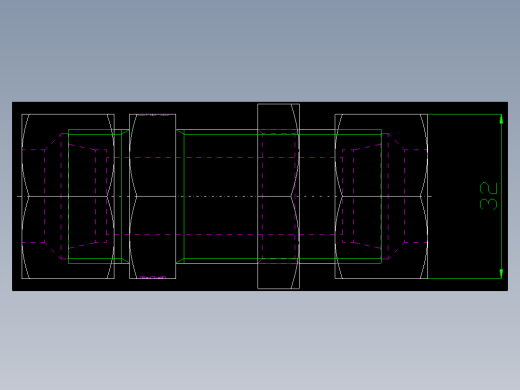 PARKER管接头EO Bulkhead union SV18L71(16)_top