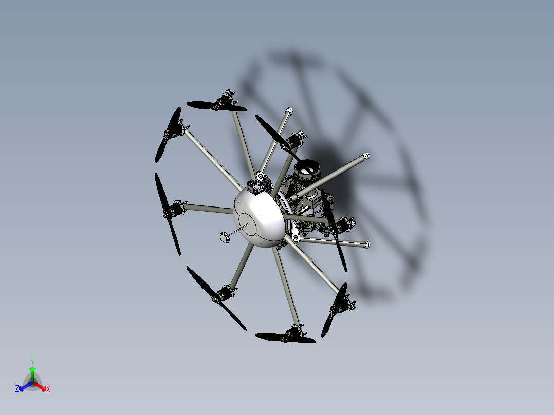 Z8 重型八旋翼无人机_Octo