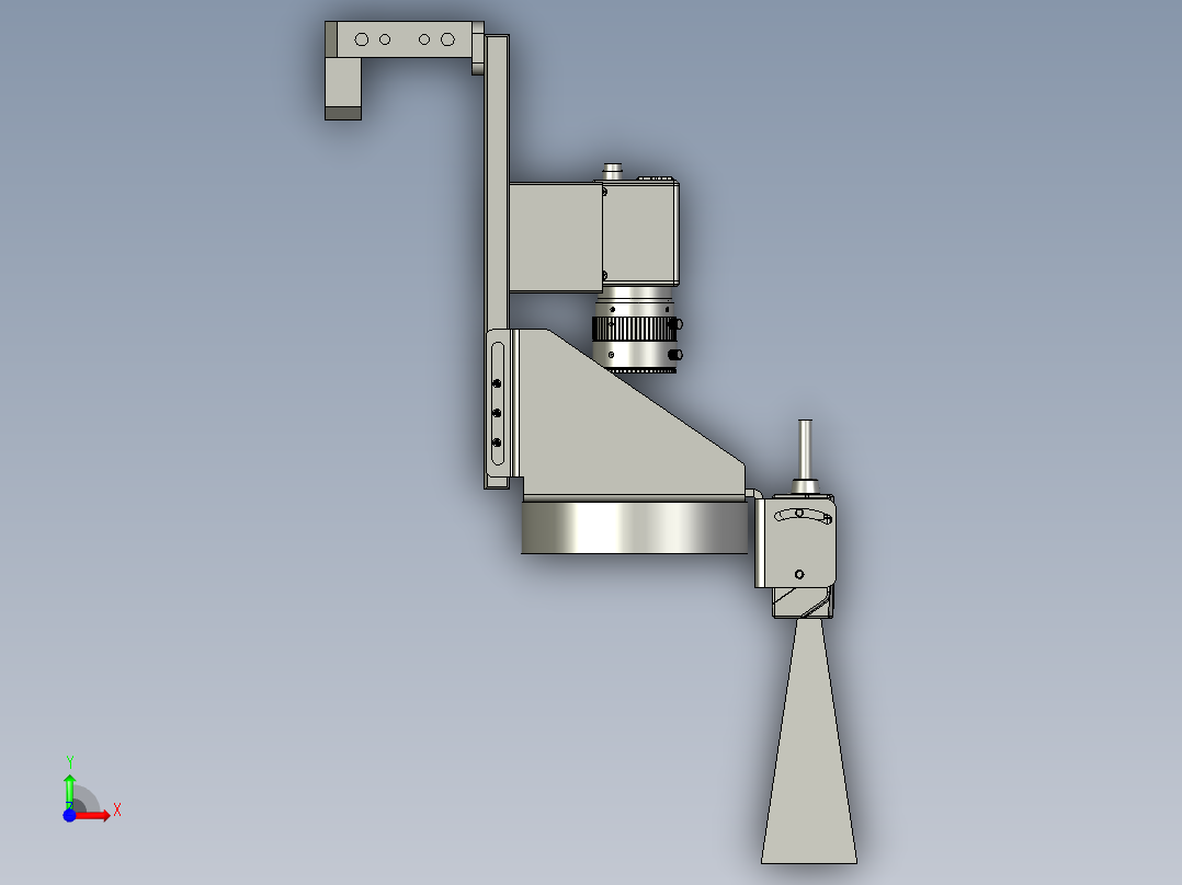 CCD+扫码组件前视图