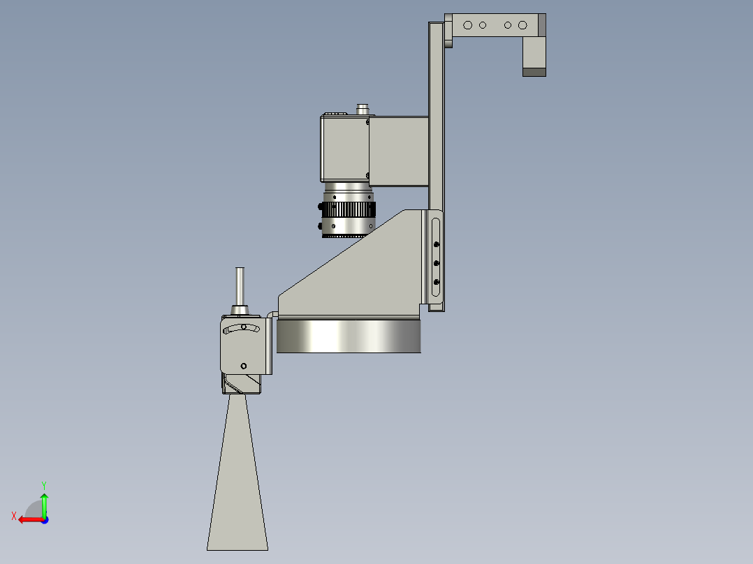 CCD+扫码组件后视图