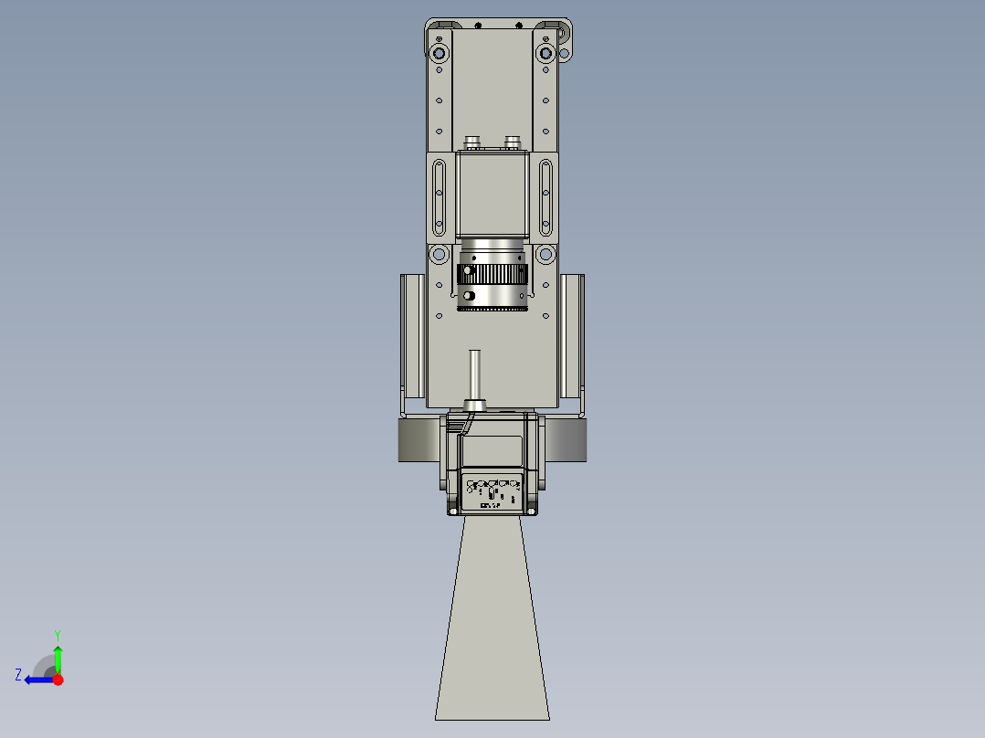 CCD+扫码组件右视图
