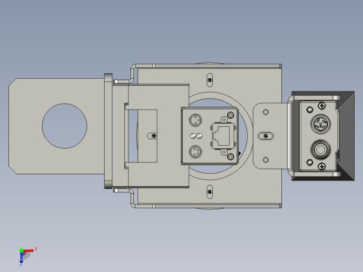 CCD+扫码组件俯视缩略图