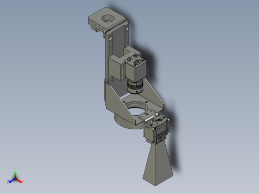 CCD+扫码组件正等轴测缩略图