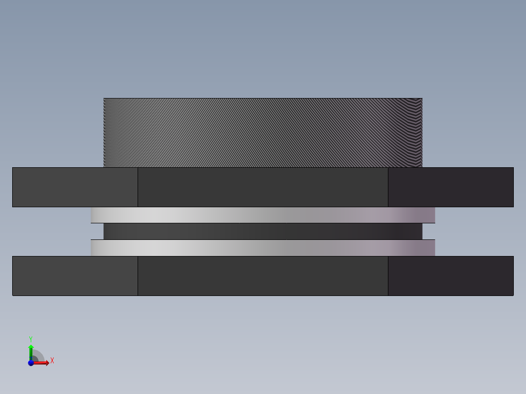 Tank Connector DN65 PN10 U-PVC前视图