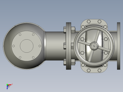 基于膜片自重式找平机构的排泥阀俯视缩略图