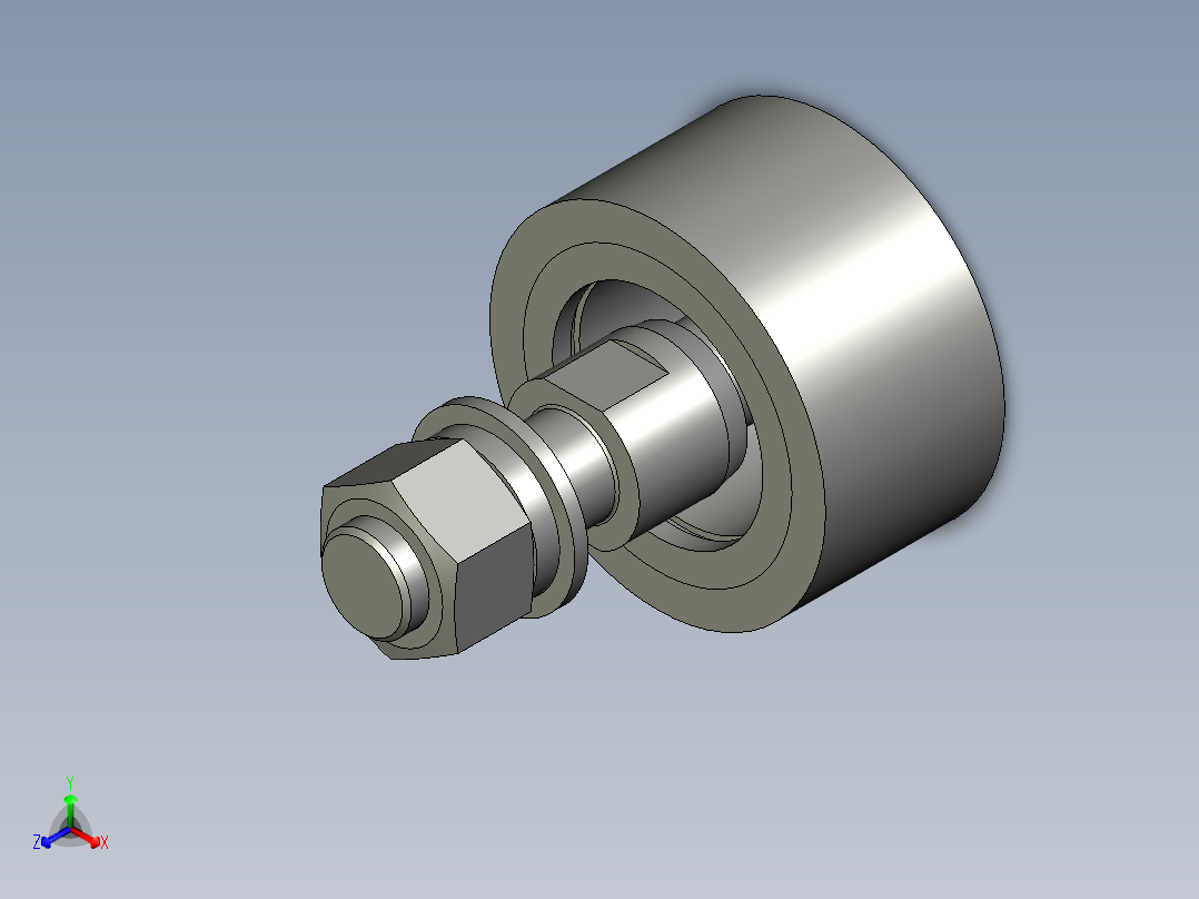 托盘侧导轮组件-001SJJ01主视图