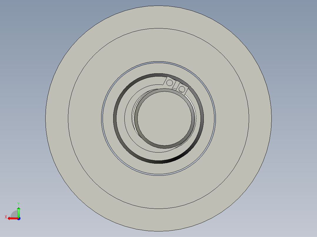 托盘侧导轮组件-001SJJ01后视图