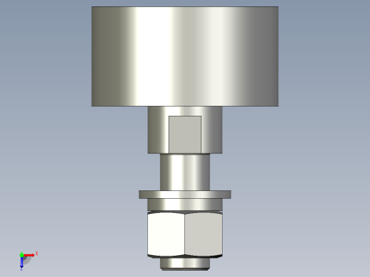 托盘侧导轮组件-001SJJ01俯视缩略图