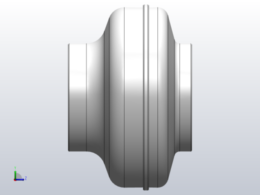 EK200M╱H 230╱50Hz 圆形管道风机[EK200M]左视缩略图