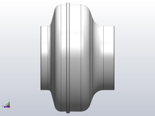 EK200M╱H 230╱50Hz 圆形管道风机[EK200M]右视缩略图