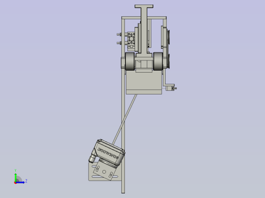 F01AE00021-D72000前段皮带线左视缩略图