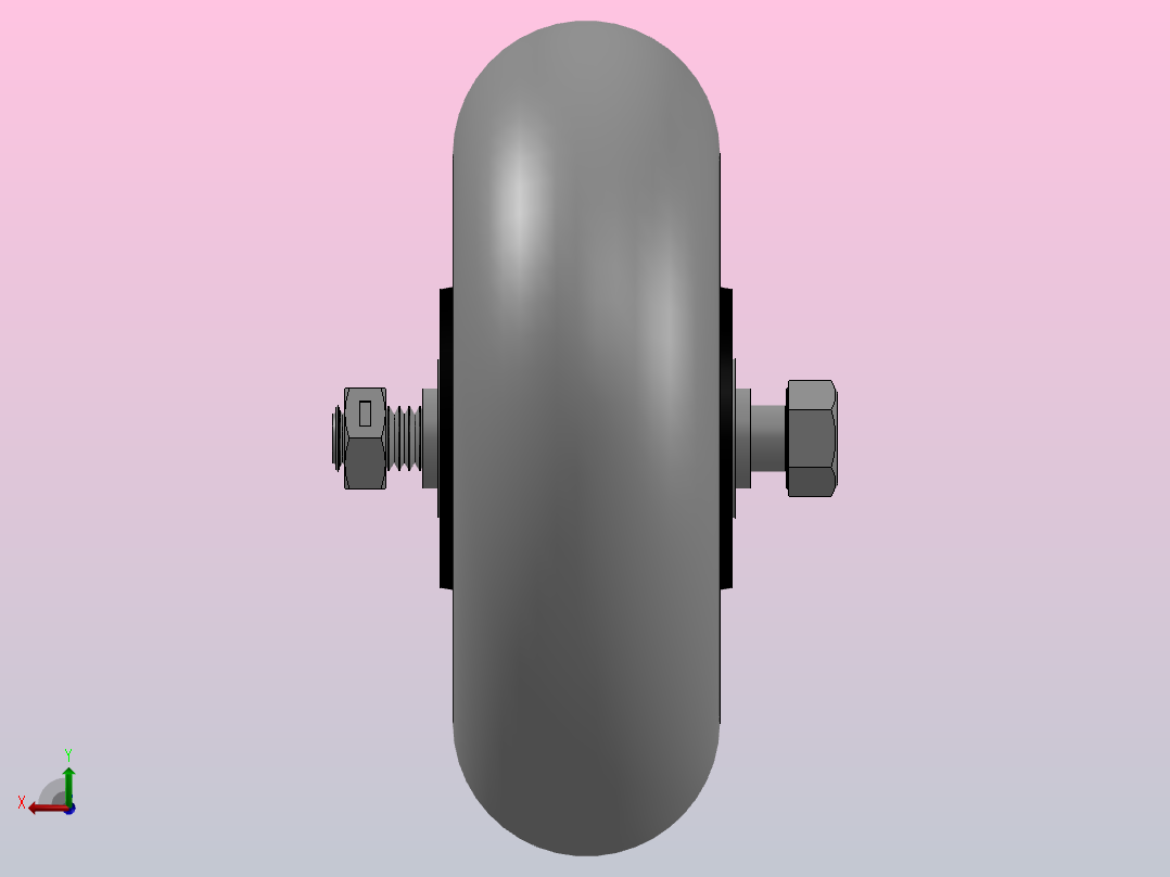 脚轮Colson-6_06208_559 COND MTG1后视图