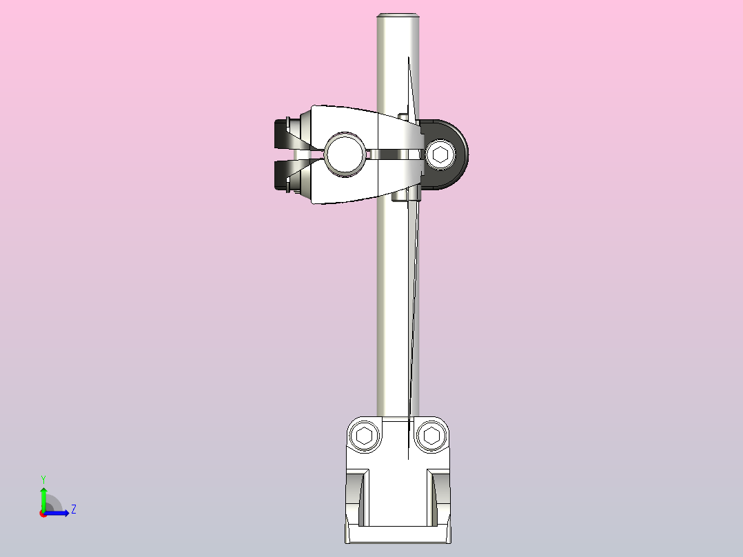 输送机传感器支架巴鲁夫BAV BP-PH-00180-01左视图