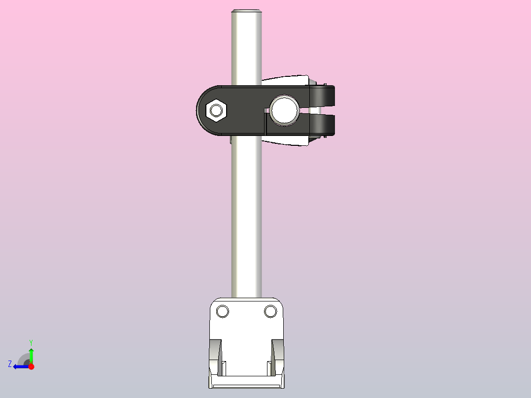输送机传感器支架巴鲁夫BAV BP-PH-00180-01右视图