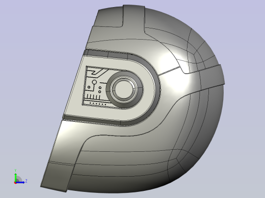 头盔左视缩略图