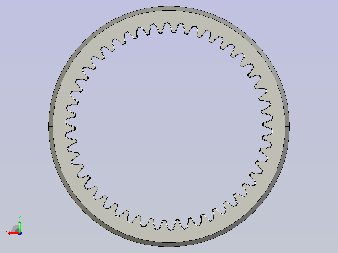 具有中心齿轮的装置后视图