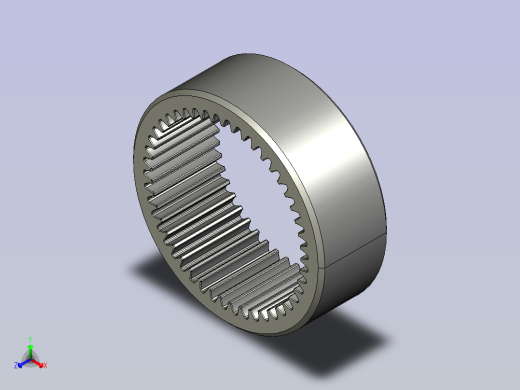 具有中心齿轮的装置正等轴测缩略图