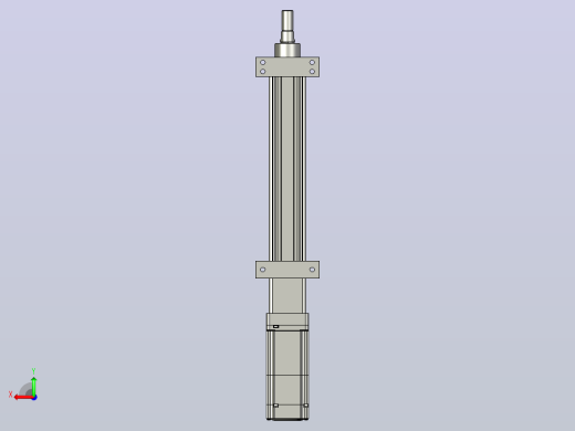 轻载电动缸TPA-ESR40-1210C-L150-M-LB-W-P40-C3后视缩略图